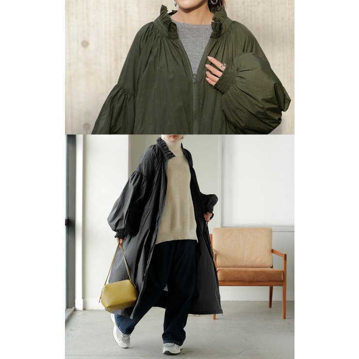 アウター ブルゾン ロング | HUG.U | 詳細画像17 