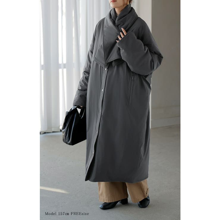 アウター コート ロング | HUG.U | 詳細画像15 