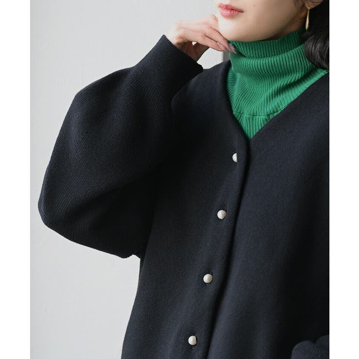 カーディガン ニット ジャスト丈 | HUG.U | 詳細画像16 