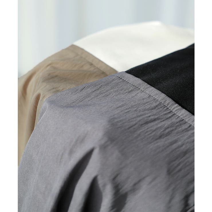 Tシャツ バックプリーツ 異素材 | HUG.U | 詳細画像16 
