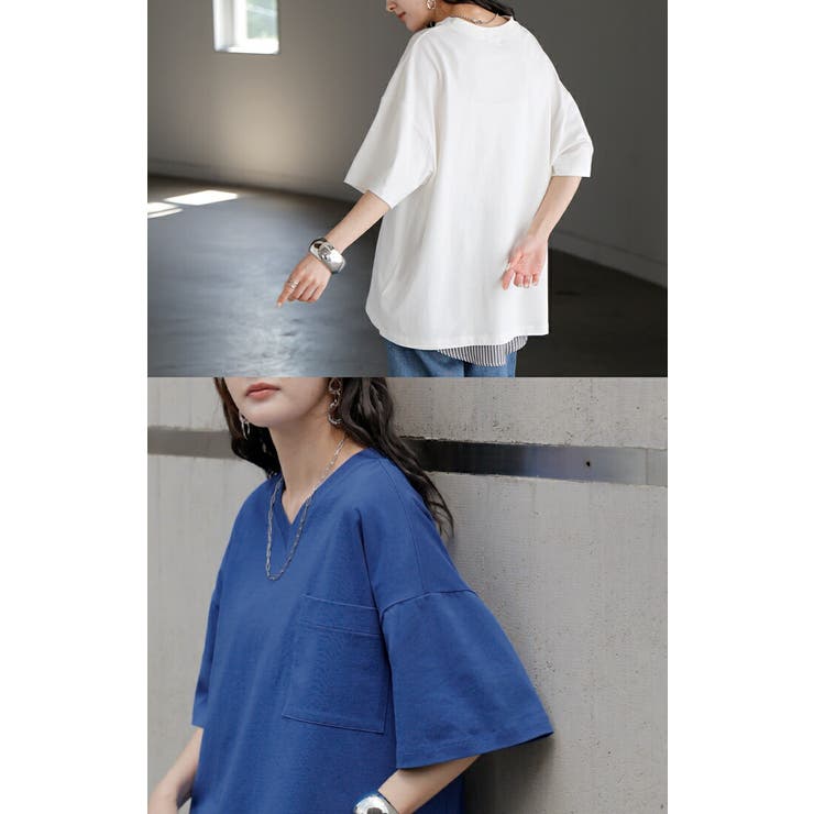 Tシャツ 汗ジミ軽減 綿100 | HUG.U | 詳細画像15 
