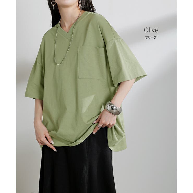 Tシャツ 汗ジミ軽減 綿100 | HUG.U | 詳細画像19 
