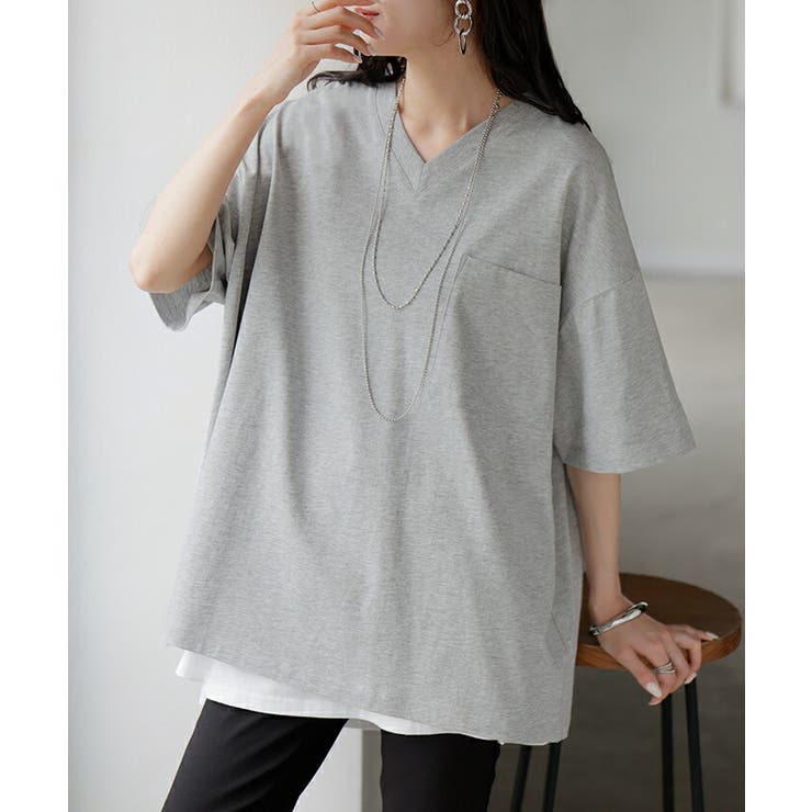 Tシャツ 汗ジミ軽減 綿100 | HUG.U | 詳細画像5 
