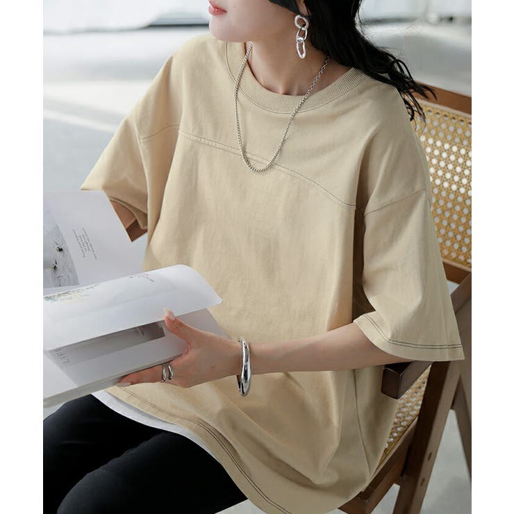Tシャツ フットボール オーバーサイズ | HUG.U | 詳細画像20 