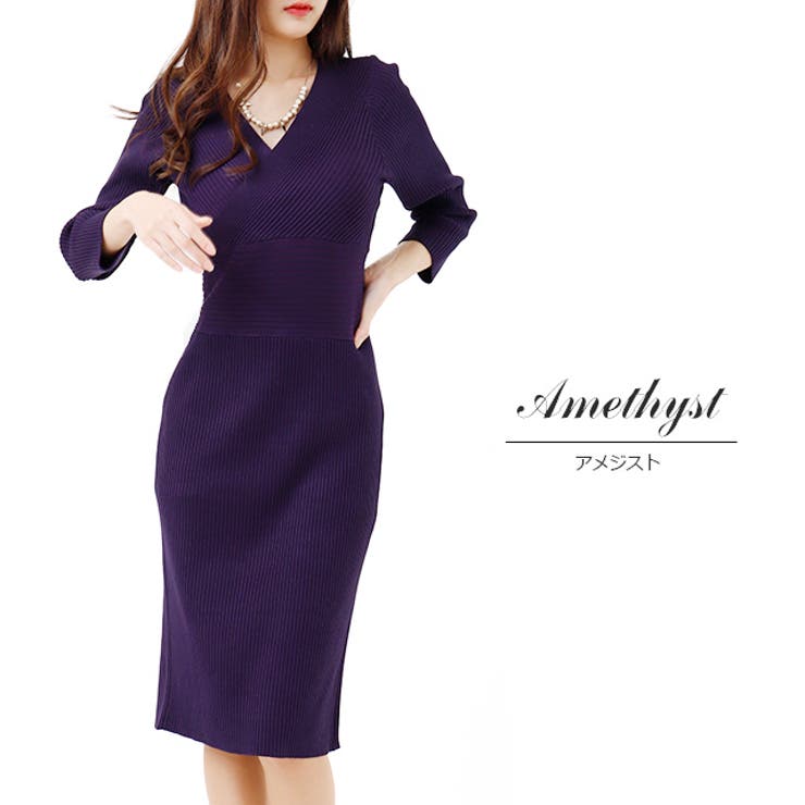 ワンピース タイトワンピース 膝丈 品番 Hhhw Hug U ハグユー のレディースファッション通販 Shoplist ショップリスト