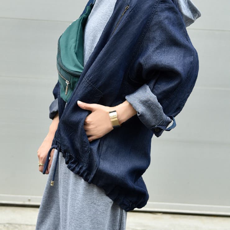 デニムジャケット ブルゾン ジャケット ジャンパー Gジャン ジージャン パー | HUG.U | 詳細画像13 