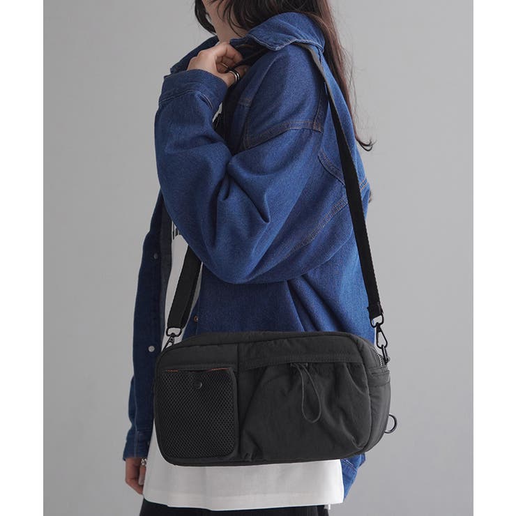 ブラック | ショルダーバッグ レディース 大容量 | HUG.U