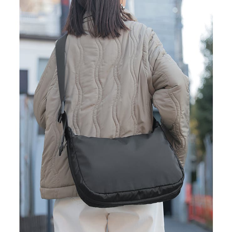 ブラック | ショルダーバッグ レディース 撥水 | HUG.U