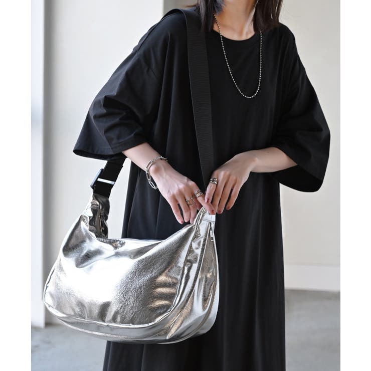 シルバー | ショルダーバッグ レディース 撥水 | HUG.U
