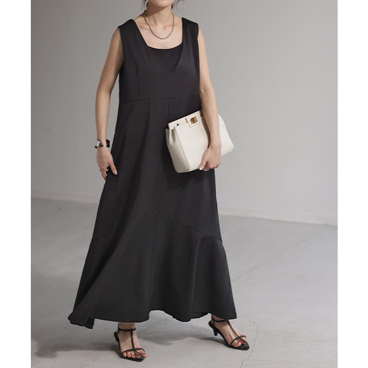 ブラック | ワンピース マーメイド Aライン | HUG.U