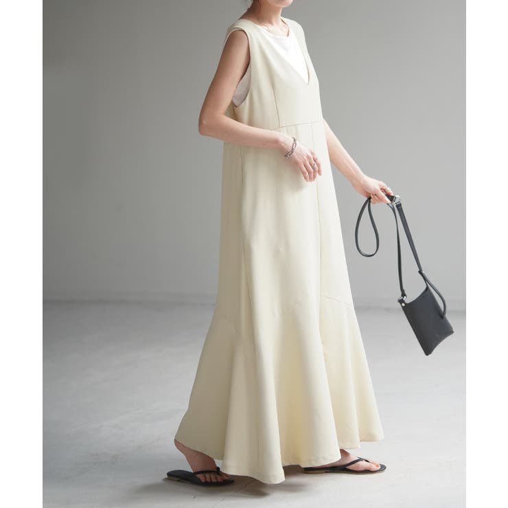 アイボリー | ワンピース マーメイド Aライン | HUG.U