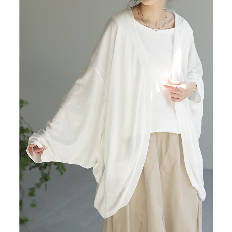 IN BED WITH YOU 売れ筋商品|||イン ベッド ウィズ ユー カーディガン アウター レディース Cardigans White h104b9301.jpg