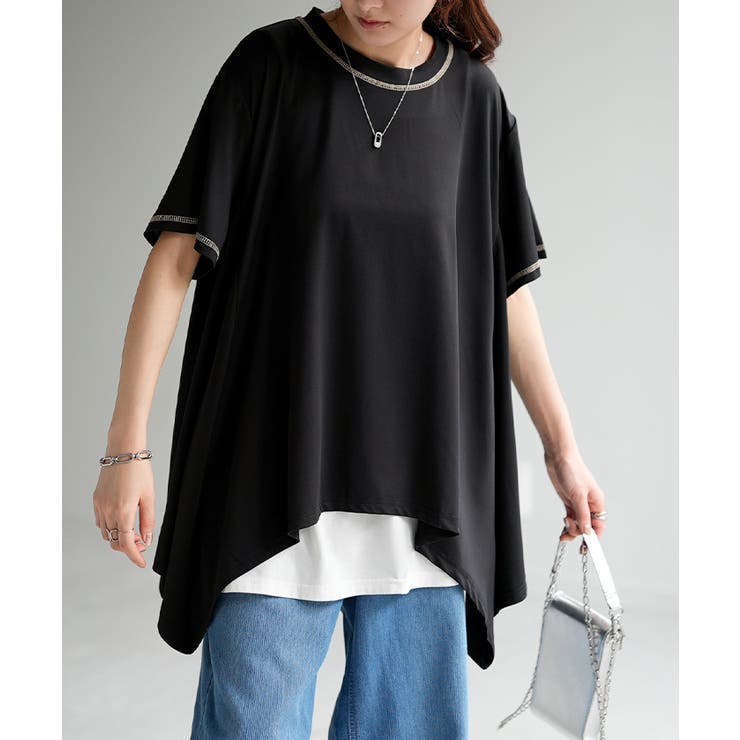 ブラック | Tシャツ 接触冷感 トップス | HUG.U