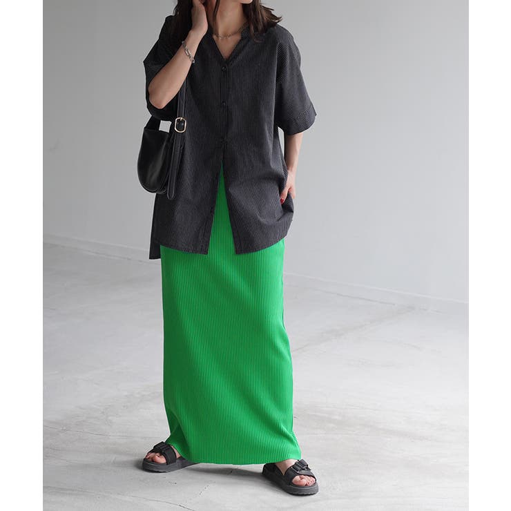 フレッシュグリーン | スカート タイトスカート ロングスカート | HUG.U