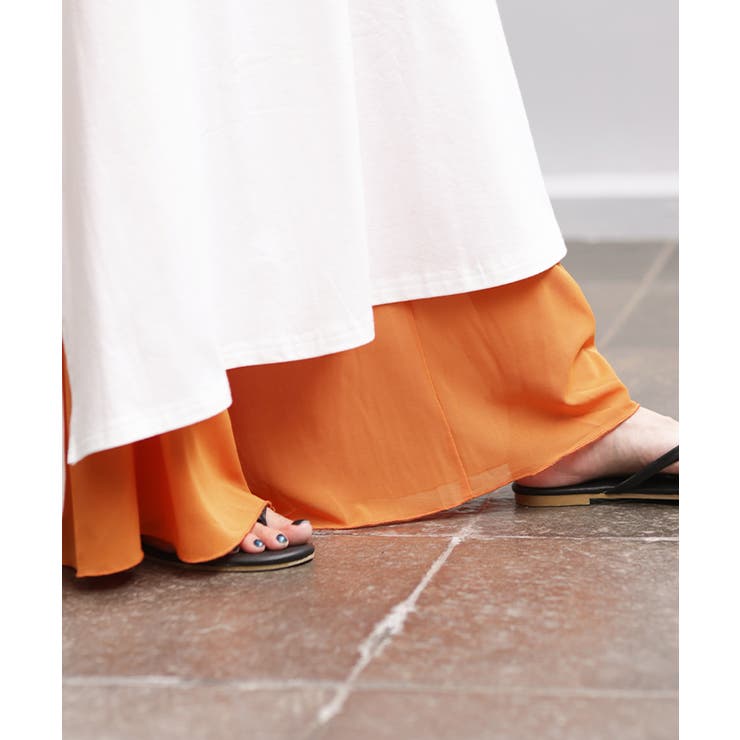 ブラッドオレンジ | ペチパンツ メッシュ 綿 | HUG.U