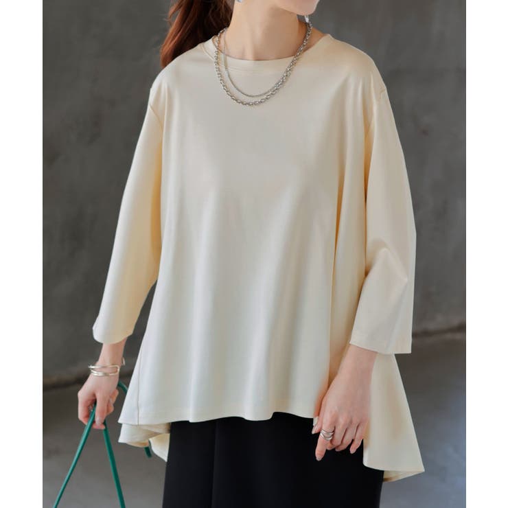 アイボリー | トップス 接触冷感 レディース | HUG.U