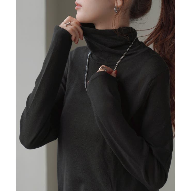 ブラック | インナー ニット インナー | HUG.U