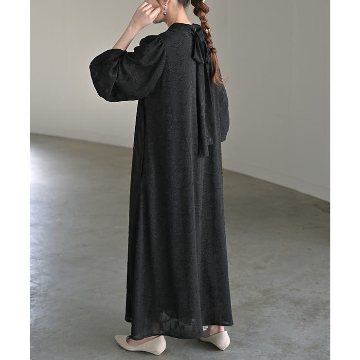 ブラック | ワンピース 結婚式 お呼ばれ | HUG.U