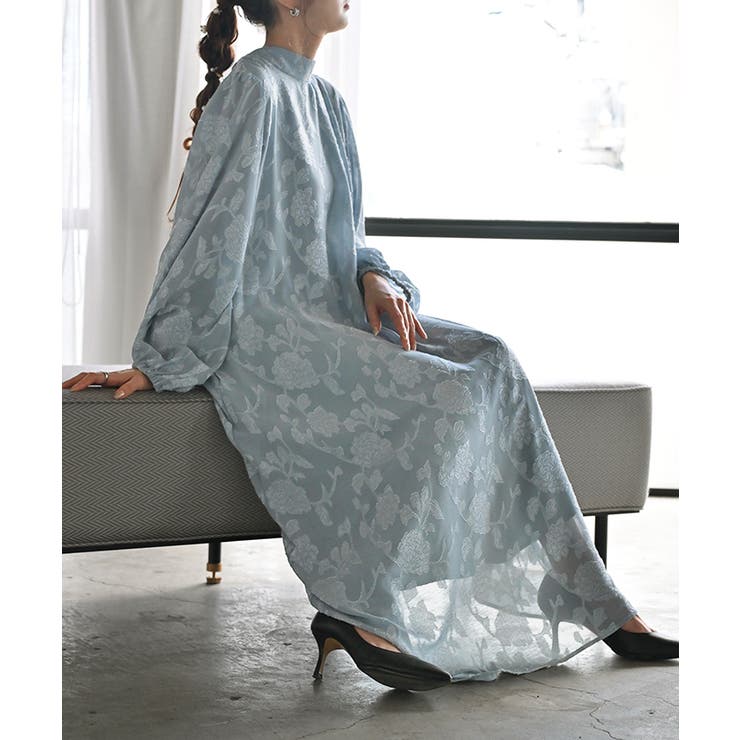 ライトブルー | ワンピース 結婚式 お呼ばれ | HUG.U