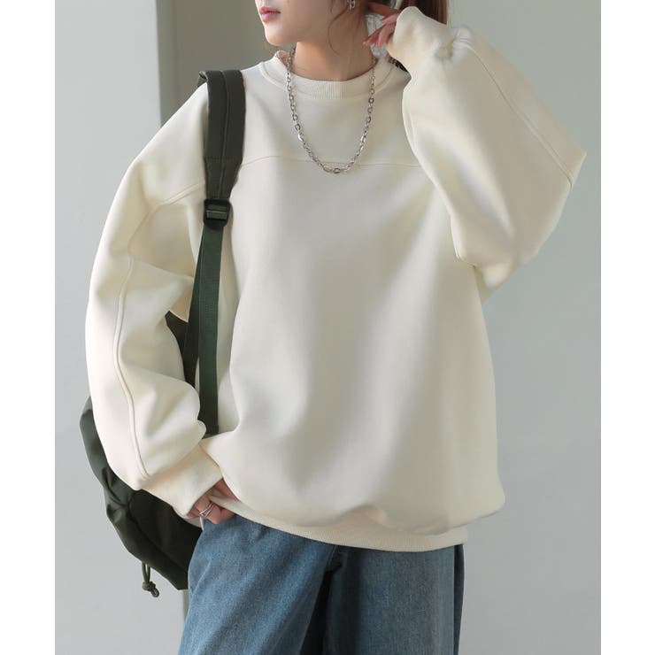 アイボリー | トップス スウェット ダンボール | HUG.U