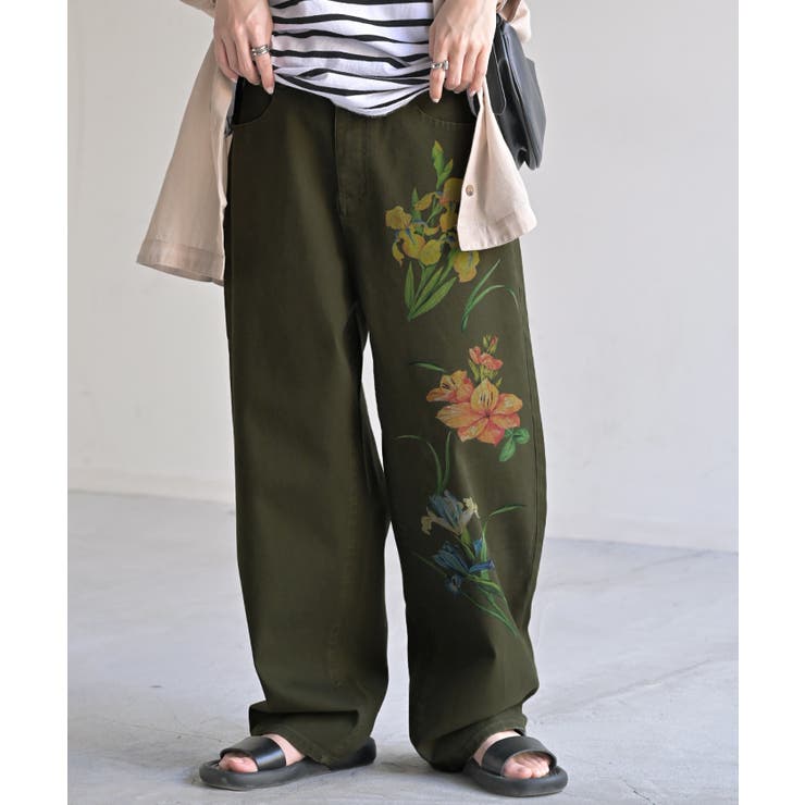 カーキ | パンツ デニム チノ | HUG.U