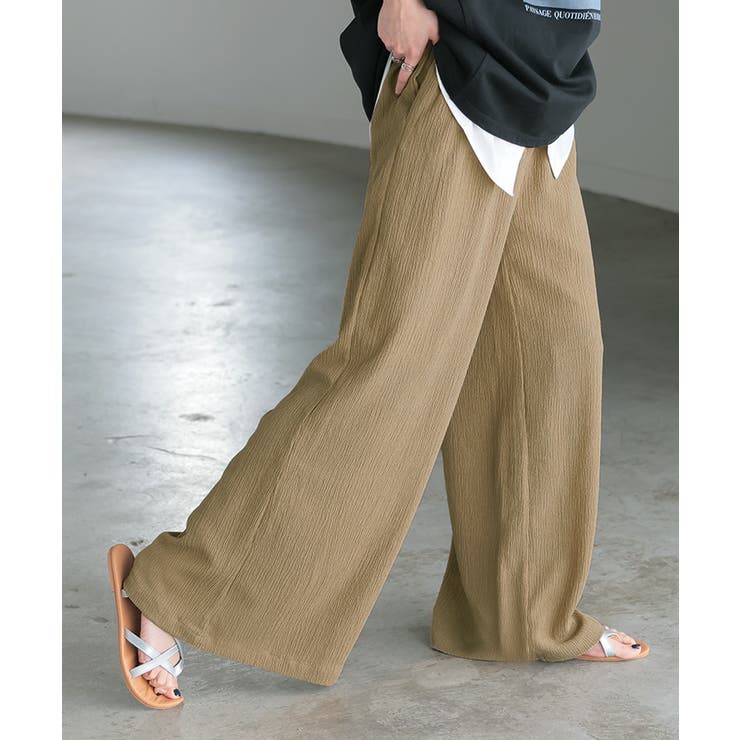 サンドベージュ | パンツ 別売り セットアップ可 | HUG.U