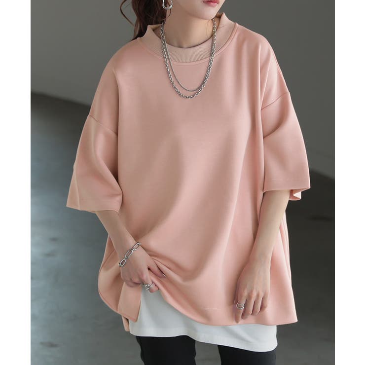 スモークピンク | トップス Tシャツ ロンT | HUG.U