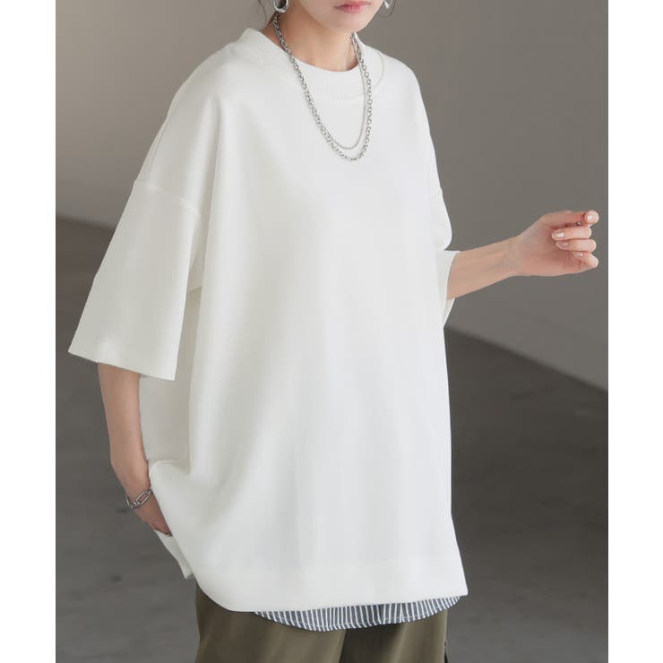 ホワイト | トップス Tシャツ ロンT | HUG.U