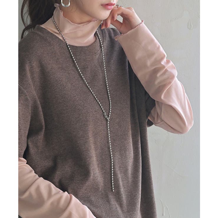 ダスティピンク | シアートップス レイヤード インナー | HUG.U