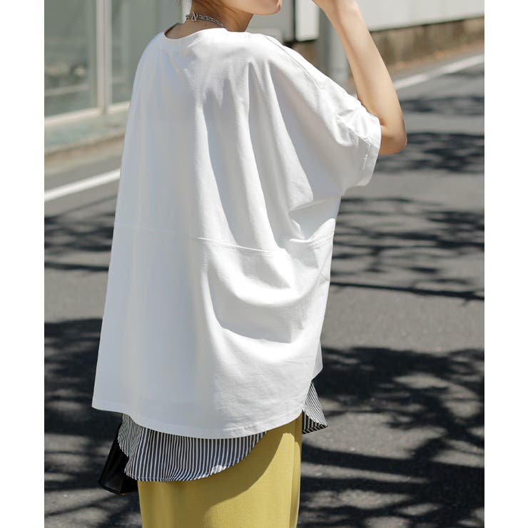 ホワイト | Tシャツ 接触冷感 UVカット | HUG.U