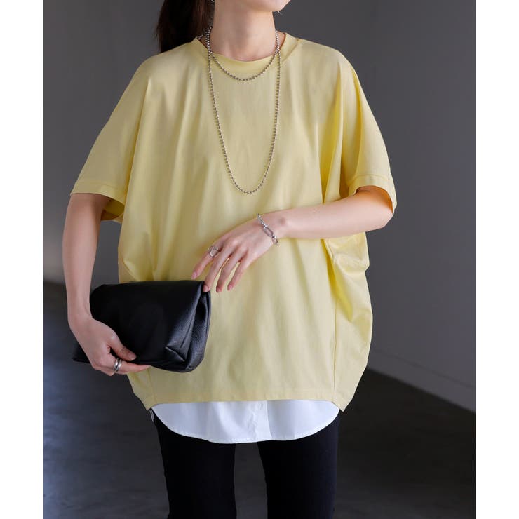 レモンイエロー | Tシャツ 接触冷感 UVカット | HUG.U