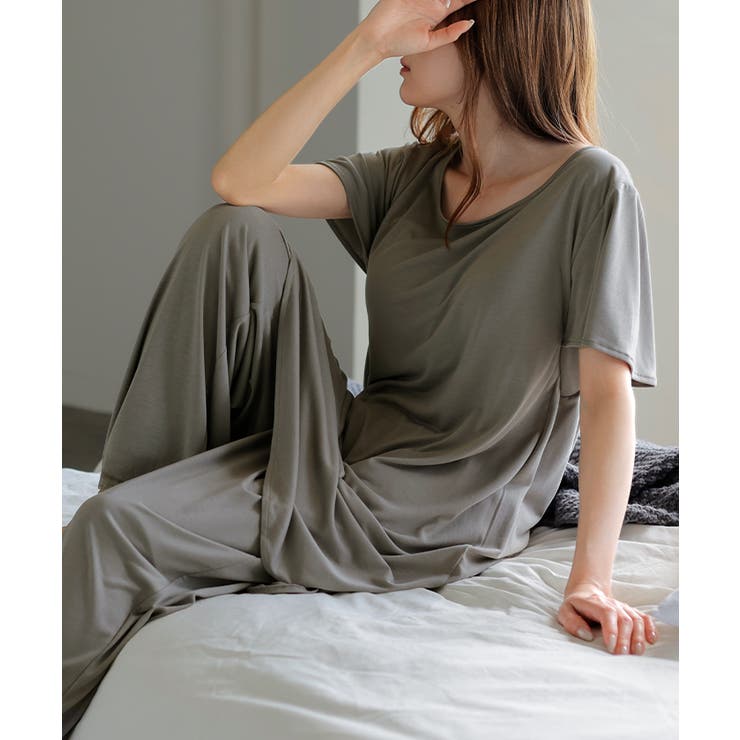 アッシュグレー | ルームウェア カップ付き 選べる | HUG.U