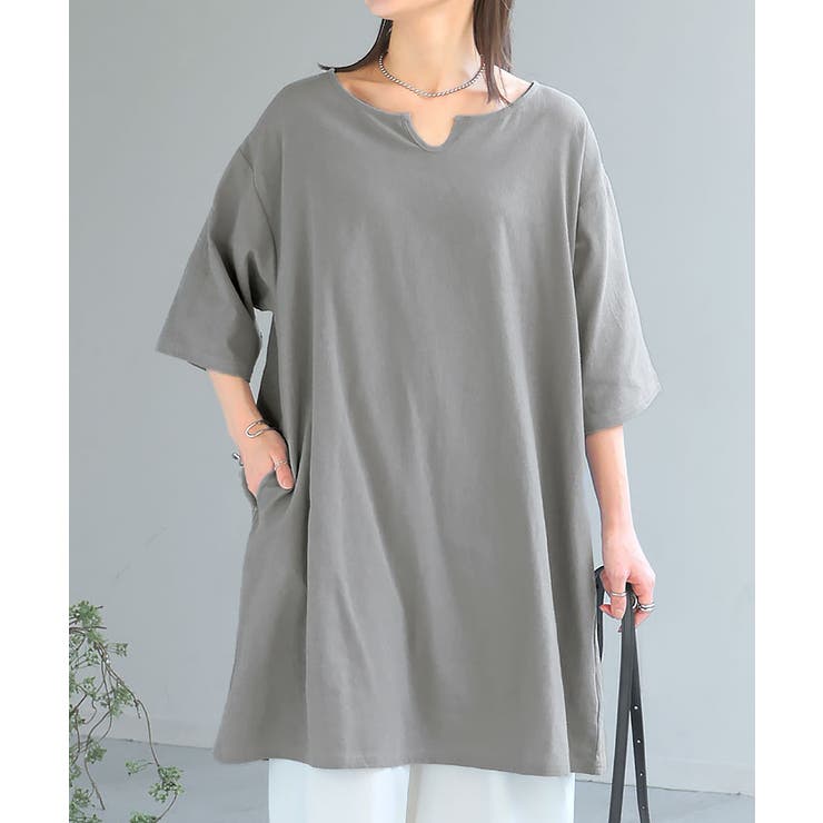 グレー | ブラウス チュニック シャツ | HUG.U