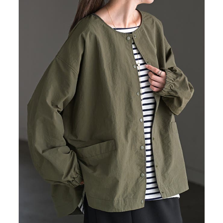 カーキ | ブルゾン 撥水 軽量 | HUG.U