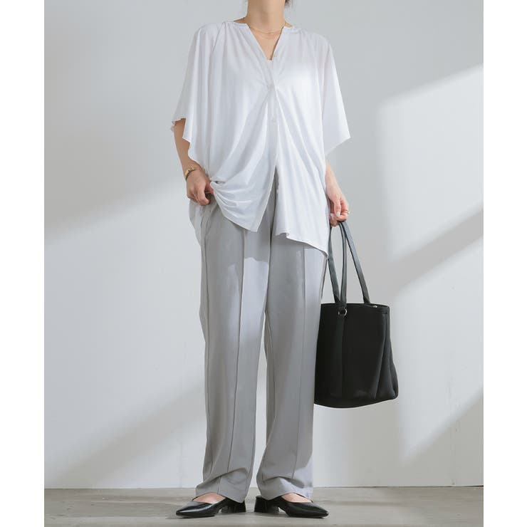 ライトグレー | パンツ UVカット 接触冷感 | HUG.U