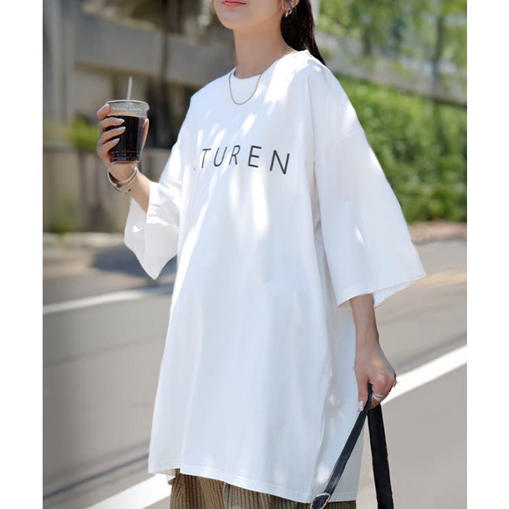 ホワイト | Tシャツ ロゴ 接触冷感 | HUG.U