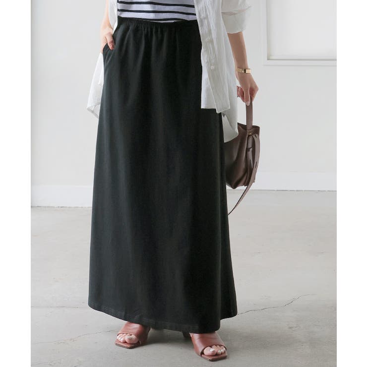 ブラック | スカート ロング タイトスカート | HUG.U