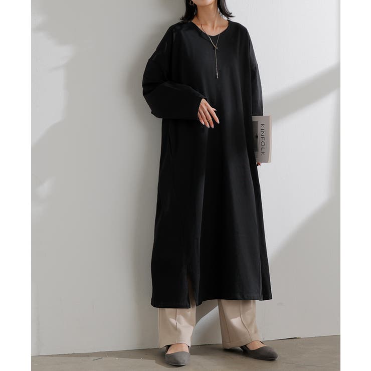 ブラック | トップス 綿100％ レイヤード | HUG.U