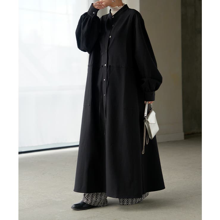 ブラック | ワンピース シャツ 洗濯機 | HUG.U