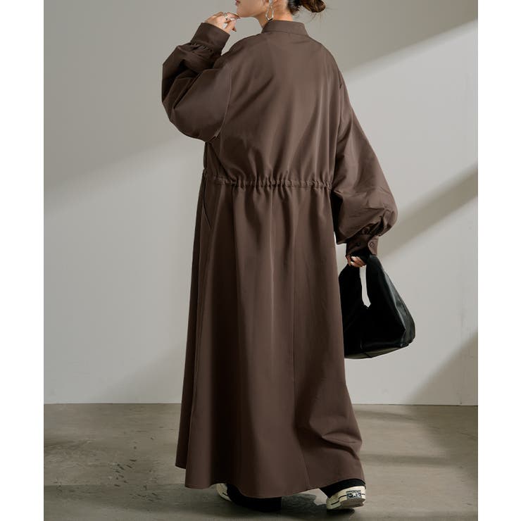 モカブラウン | ワンピース シャツ 洗濯機 | HUG.U