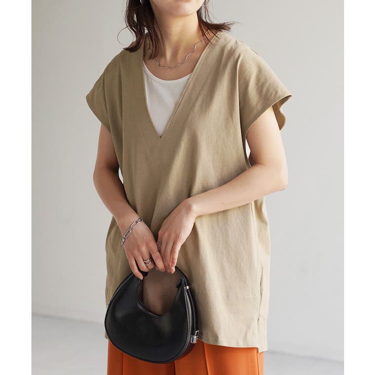 モカベージュ | Tシャツ カットソー レディース | HUG.U