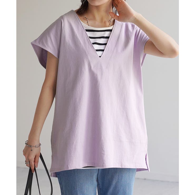 ラベンダー | Tシャツ カットソー レディース | HUG.U