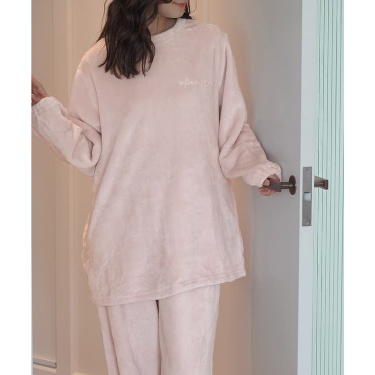 ソフトピンク | ルームウェア ボア もこもこ | HUG.U