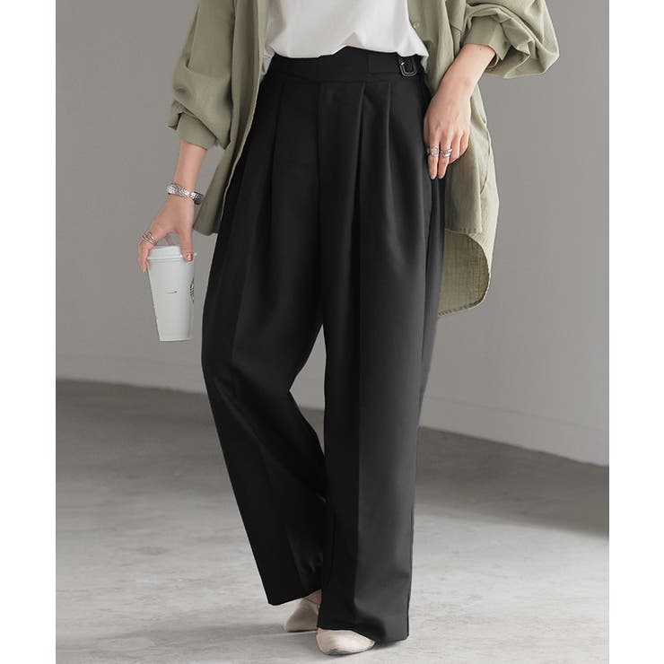 ブラック | パンツ ワイド グルカ | HUG.U