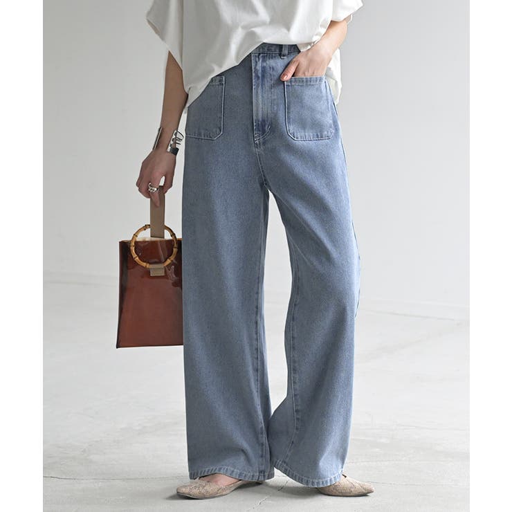 ヴィンテージブルー | パンツ デニムパンツ レディース | HUG.U