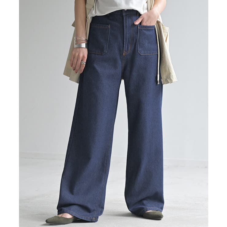 ワンウォッシュ | パンツ デニムパンツ レディース | HUG.U