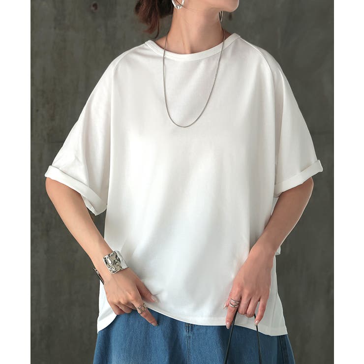 ホワイト | Tシャツ 接触 冷感 | HUG.U
