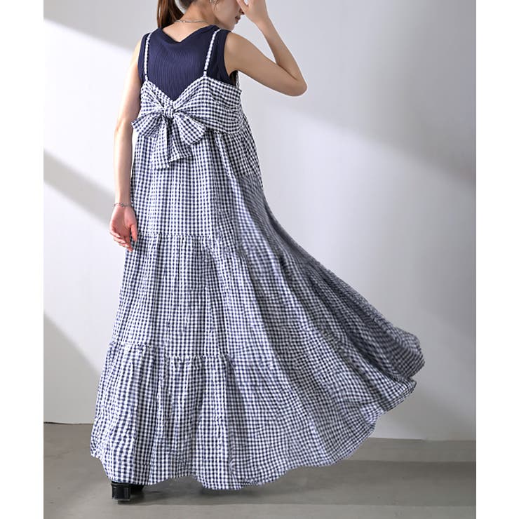 【即購入可】Uchan unsually ワンピース ワンピース ロング 綿100[品番：HHHW0005048]｜HUG.U（ハグユー