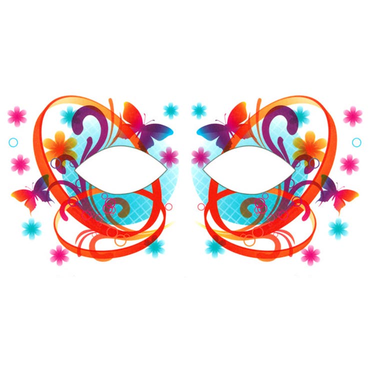 アイメイク タトゥーシールフラワー＆バタフライ | ピアス専門店HOMESLICEPRODUCTIONS | 詳細画像1 