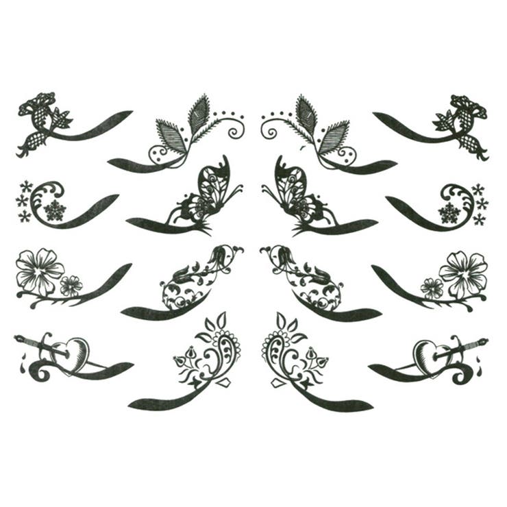 アイライナー タトゥーシールハーフデザイン2 品番 Pw ピアス専門店homesliceproductions ピアスセンモンテン ホームスライスプロダクションズ のレディースファッション通販 Shoplist ショップリスト